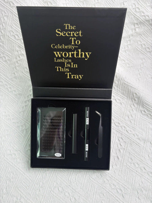 XO Lash Cluster DIY Kit with Bond, Seal & Applicator