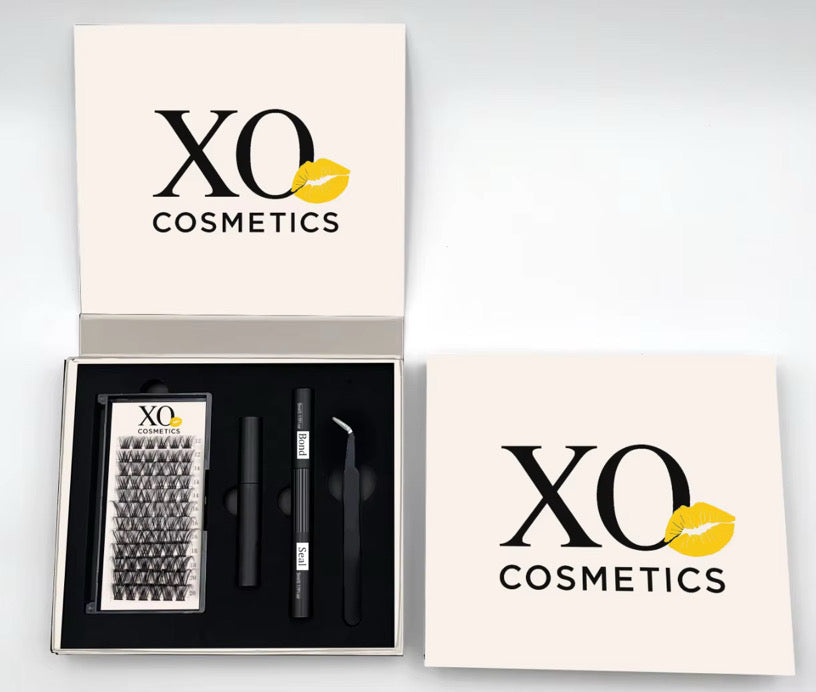 XO Lash Cluster DIY Kit with Bond, Seal & Applicator
